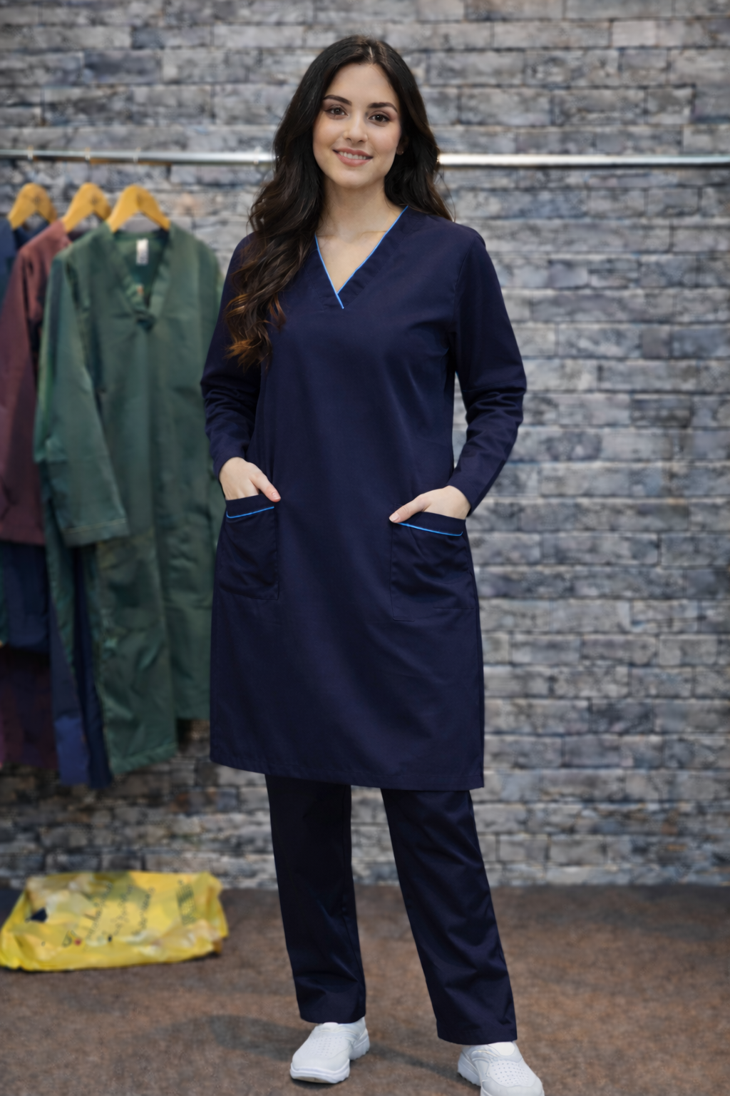 Cotton plus polyester Full sleeves 